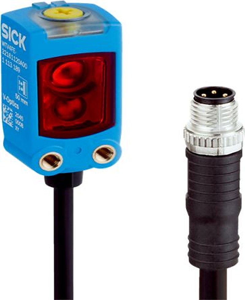 SICK Diffuse Photoelectric Sensor, Rectangular Sensor