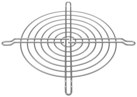 ebm-papst Stainless Steel Finger Guard for 127 mm Fans, 113.28 mm Hole Spacing 162 mm 162mm, 4 mm