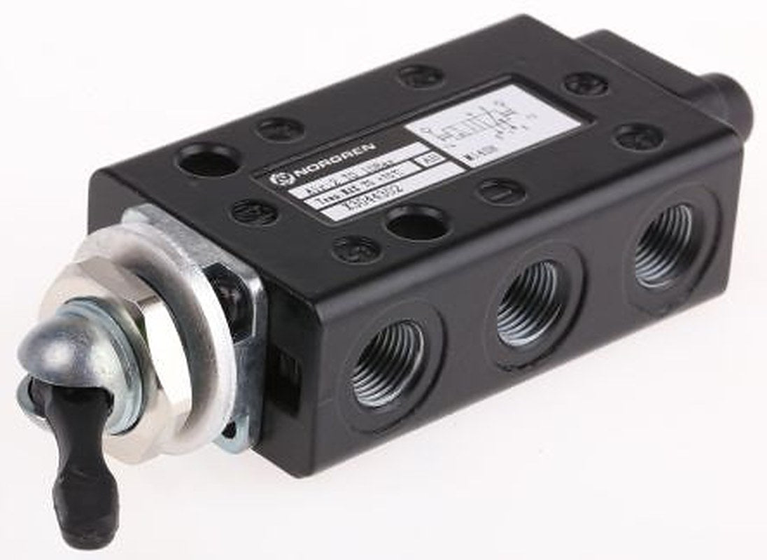 Norgren Toggle Pneumatic Manual Control Valve X30 Series, G G 1/8, III B