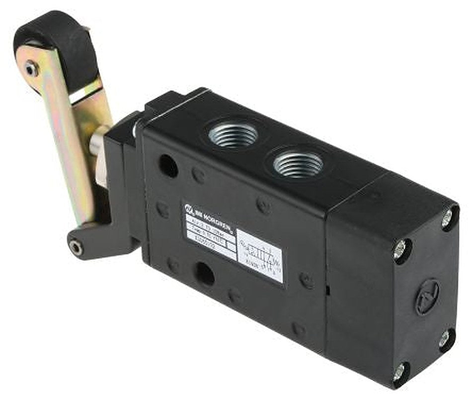 Norgren Roller Pneumatic Manual Control Valve X30 Series, G G 1/4, X3065102