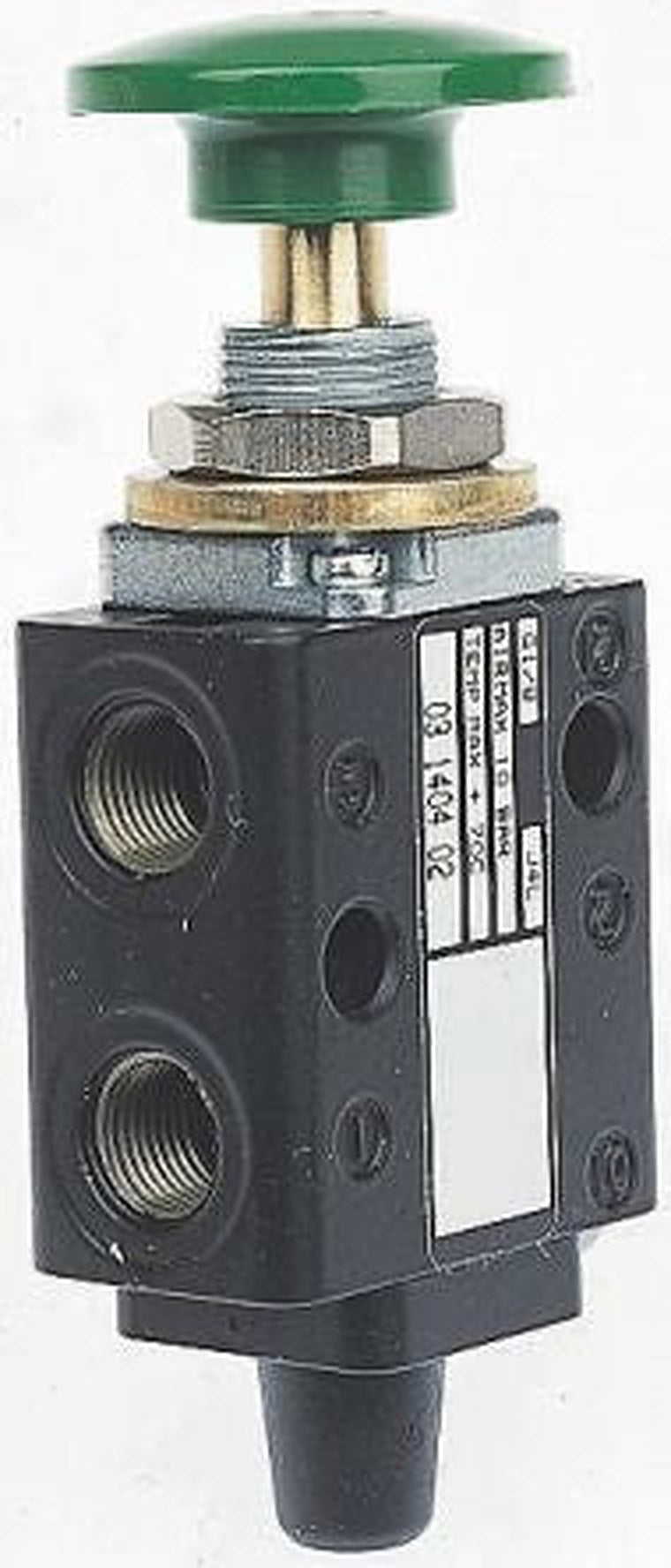 Norgren Push Button Pneumatic Manual Control Valve X31 Series, G G 1/8, III B
