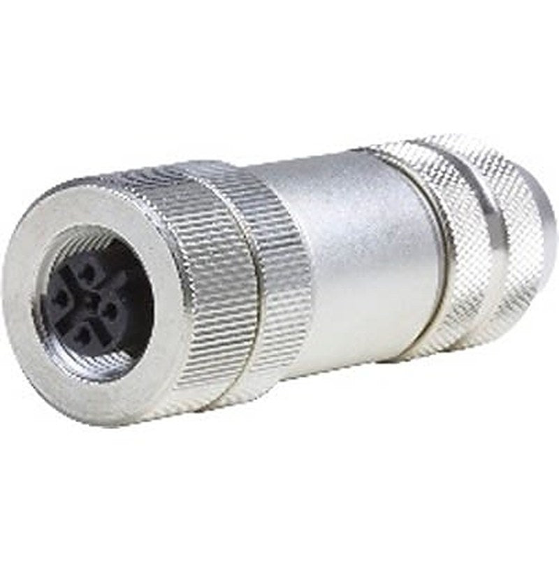 B&R Male 5 way Straight to Female 5 way M12 Connector