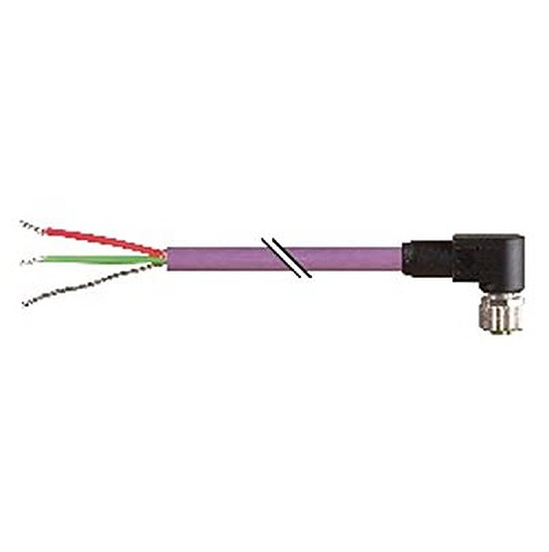 B&R Male 5 way 5-Pin Socket to Female 5 way Unterminated Actuator/Sensor Cable, 15 m