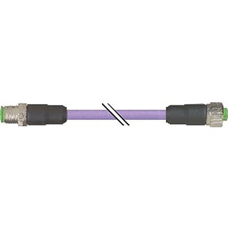 B&R Male 5 way Straight to Female 5 way 5-Pin Header Actuator/Sensor Cable, 10 m