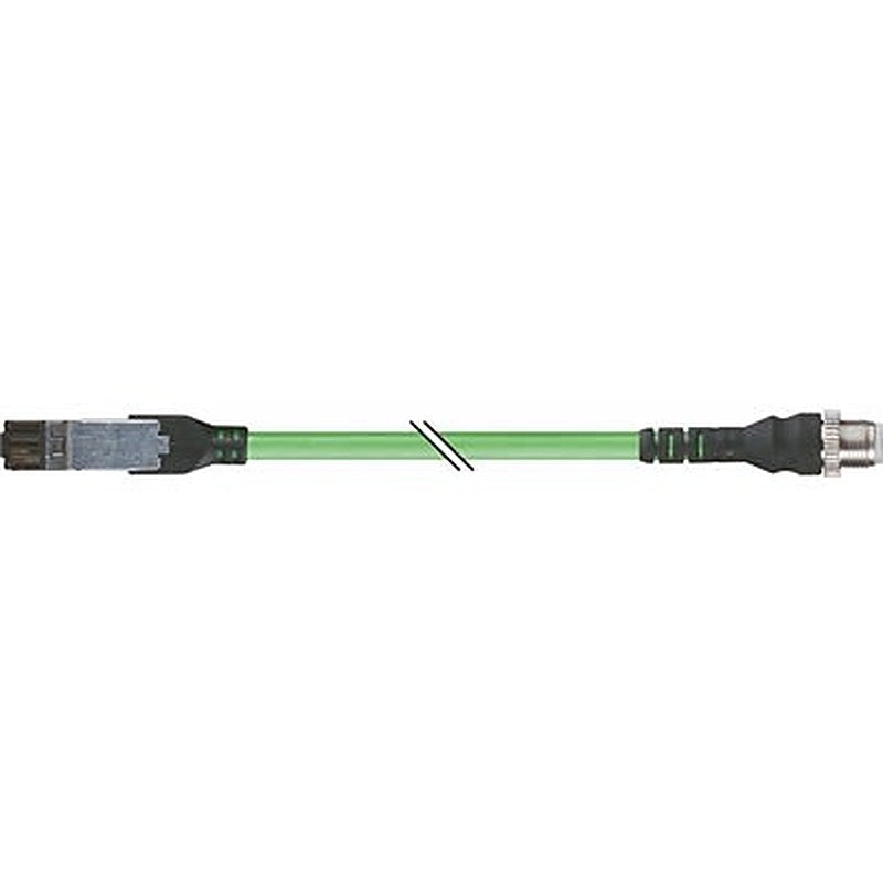 B&R Male 4 way Straight to Male 4 way Straight Cable, 5 m