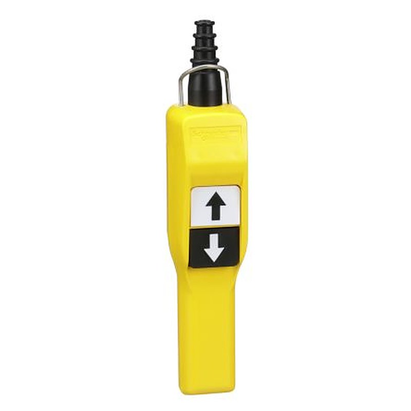 Schneider Electric SPST Push Button Pendant Station Yellow Polypropylene
