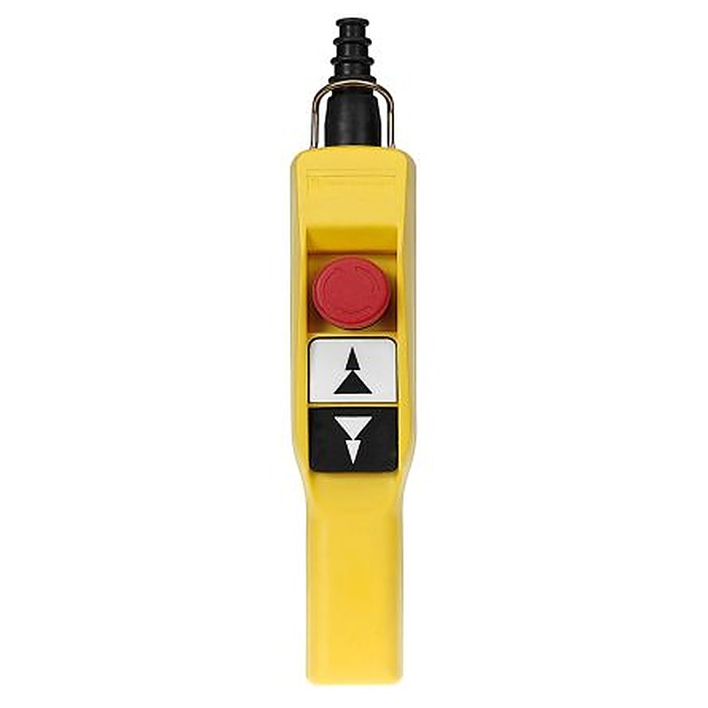 Schneider Electric 4 CO Push Button Pendant Station Yellow Polypropylene