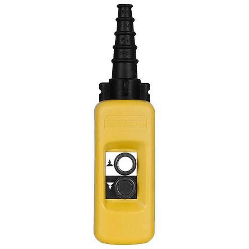 Schneider Electric 2 NO/1 NC Push Button Pendant Station Yellow Polypropylene