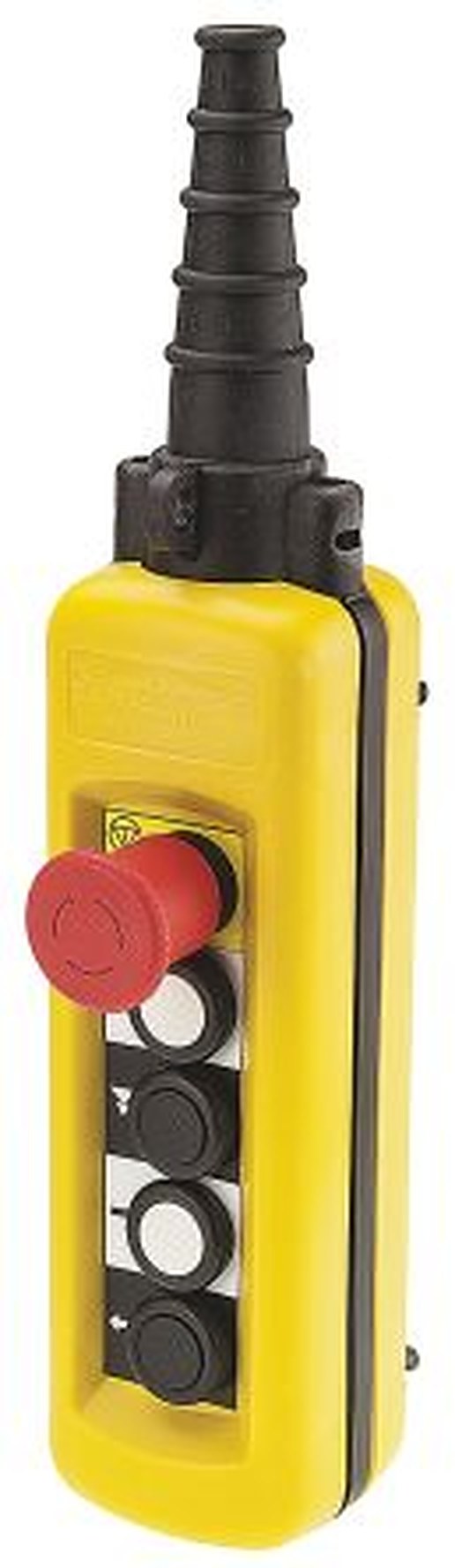 Schneider Electric 2 NO/1 NC Push Button Pendant Station Yellow Polypropylene