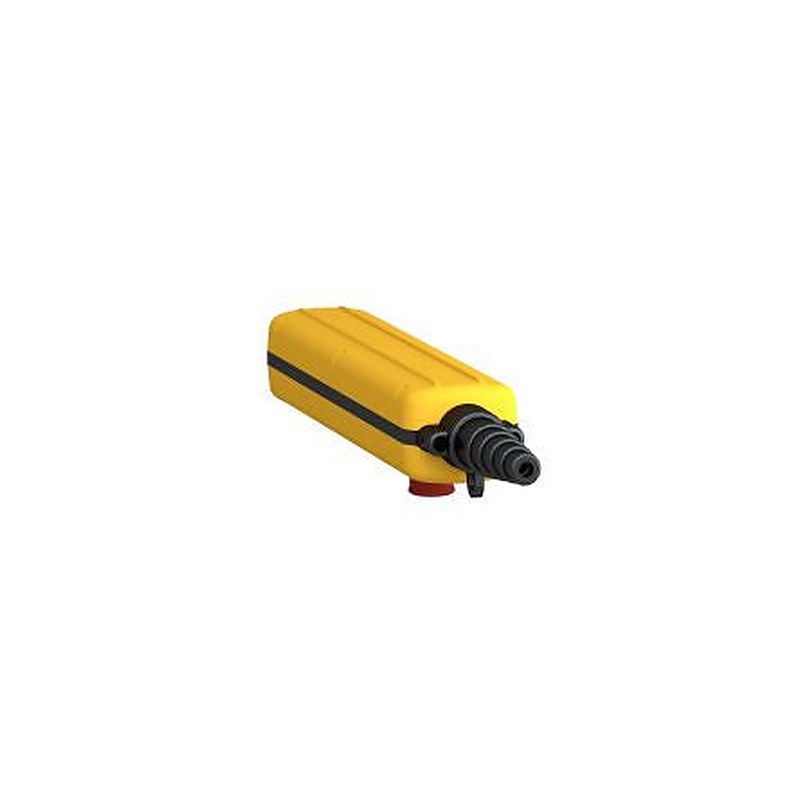 Schneider Electric 1 NO/1 NC Push Button Pendant Station Yellow Polypropylene