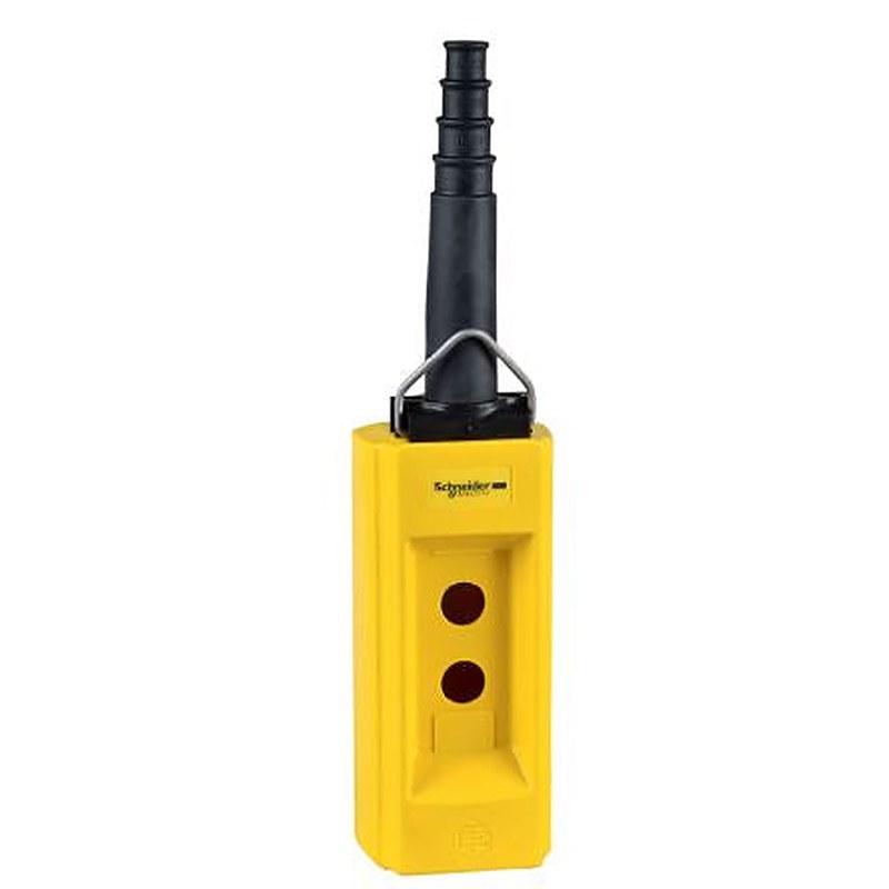 Schneider Electric Control Station Switch, Glass Reinforced Plastic, 2 Cutouts, IP65
