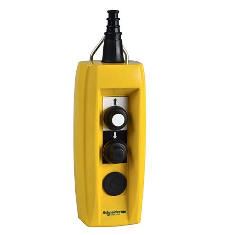 Schneider Electric Push Button Pendant Station Yellow Glass Reinforced Polyester