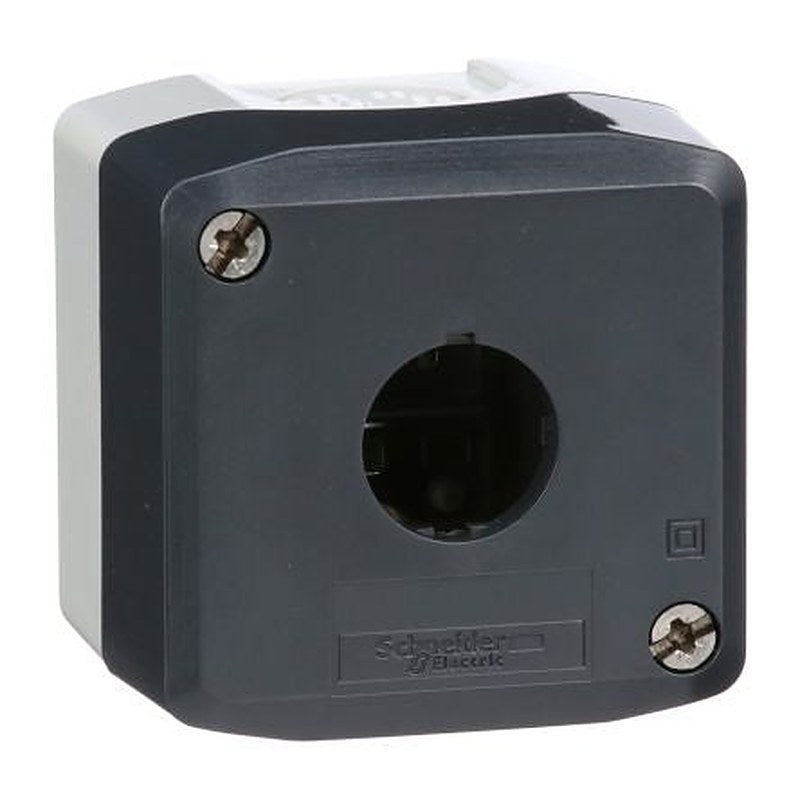 Schneider Electric Grey Polycarbonate Harmony Empty Control Station - 1 Hole 22 mm Diameter