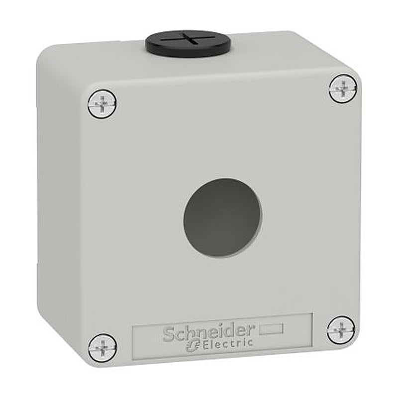 Schneider Electric Harmony XAP Series Grey Die Cast Zinc General Purpose Enclosure, IP65, IP66, IP69, IK07 80 mm, 80 mm,