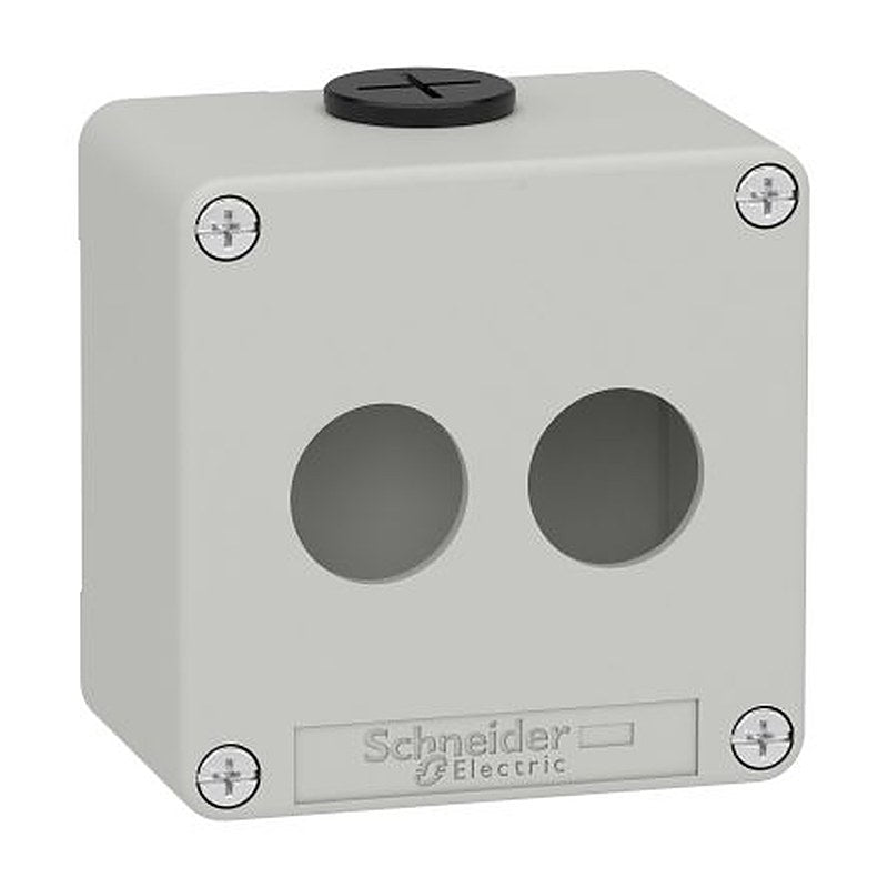 Schneider Electric Harmony Series Grey Die Cast Zinc Enclosure, IP65, IP66, IP69, IK07 80 mm, 80 mm, 80 mm