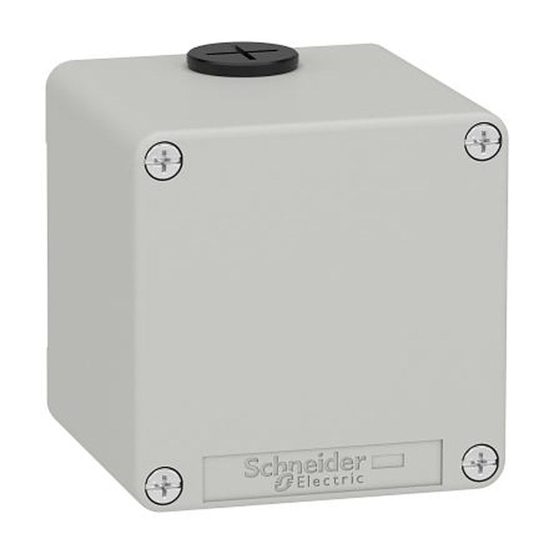 Schneider Electric Grey Die Cast Zinc Harmony Empty Control Station - 0 Hole