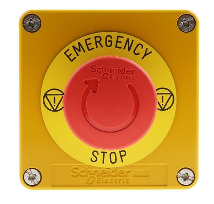 Schneider Electric Harmony XAP Series Twist Release Emergency Stop Push Button, Surface Mount, 2 NC, IP65