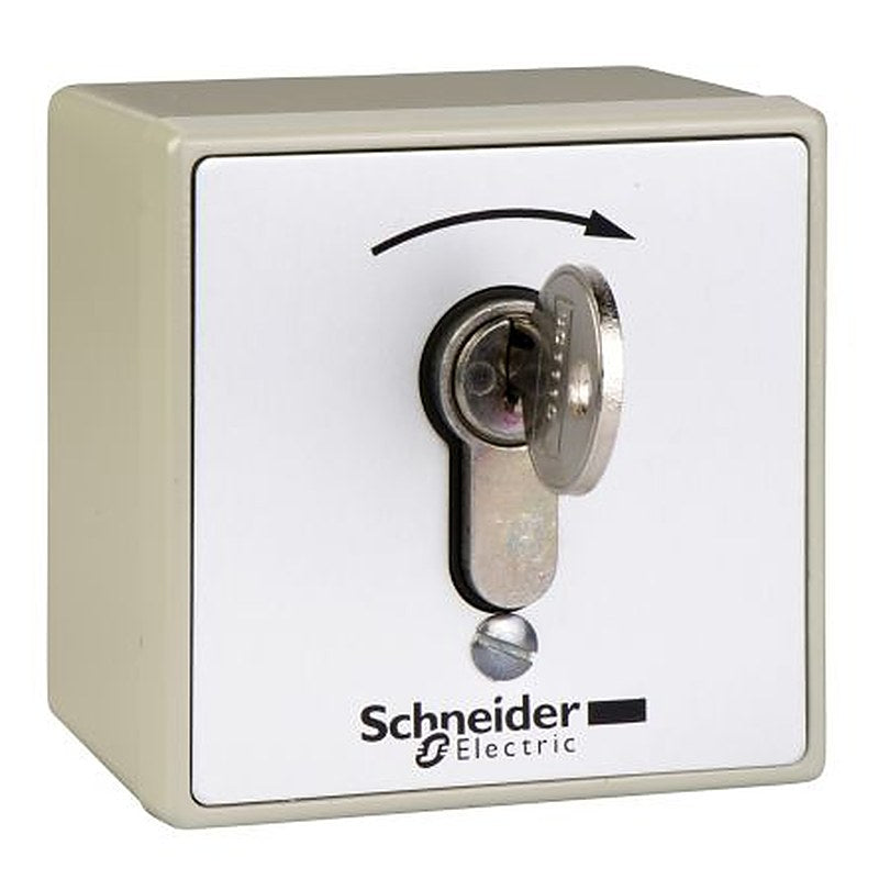 Schneider Electric Spring Return Control Station Switch - SPST, Zinc Alloy, IP54
