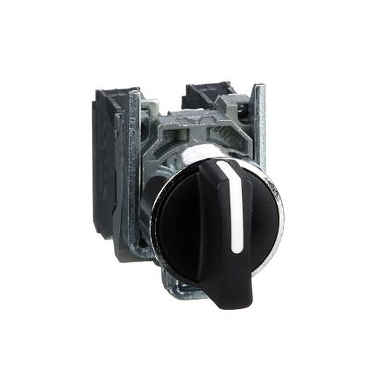 Schneider Electric Harmony XB4 Series Selector Switch, NO, Panel, 2 NO, IP67, IP69, IP69K, 250 V dc 240 V ac