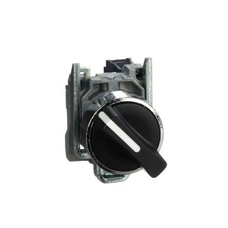 Schneider Electric Knob Selector Switch - (SPST) 22 mm Cutout Diameter 2 Positions