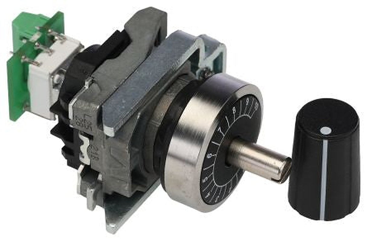 Schneider Electric Harmony XB4 4.7 kΩ Rotary Potentiometer 1-Gang Panel Mount, XB4BD912R4K7