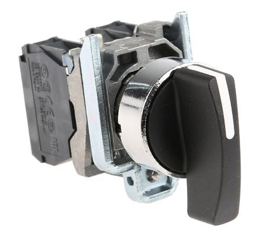 Schneider Electric Long Handle Selector Switch - (2 NO) 3 Positions