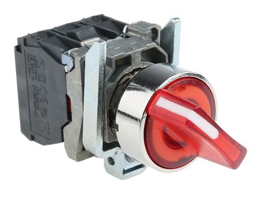 Schneider Electric Red Standard Handle Selector Switch - 2 Positions