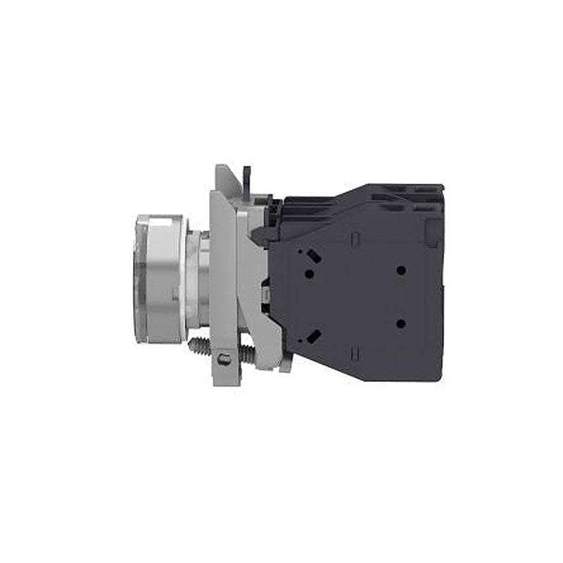 Schneider Electric Harmony XB4 Series Illuminated Push Button Switch, Spring Return, Through Hole, 22.5 mm Cutout, 1 NO,