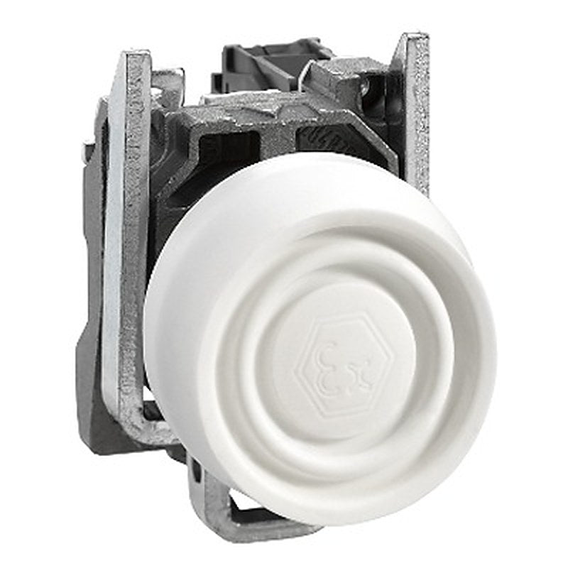 Schneider Electric Harmony XB4 Series Pushbutton, Spring Return, Panel Mount, 22.5 mm Cutout, 1 NO, IP66, IP67, IP69,