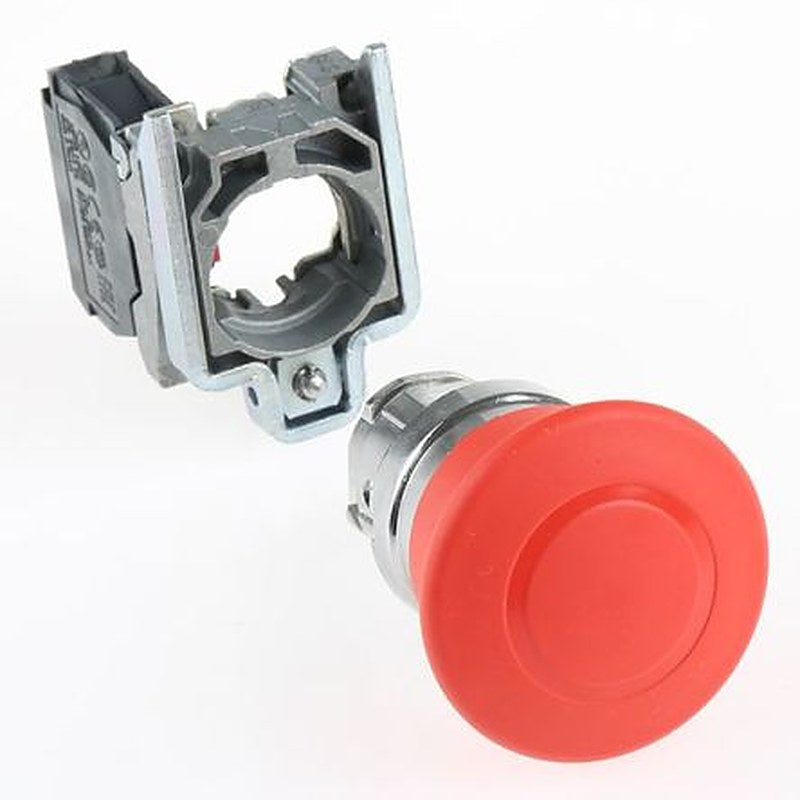 Schneider Electric Harmony Series Pull Release Emergency Stop Push Button, Panel Mount, 22 mm Cutout, 1 NC