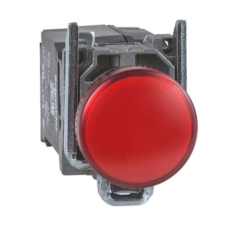Schneider Electric, Harmony, Panel Mount Red LED Pilot Light, 22 mm Cutout, IP69K, IP69, IP66, IP67, Round