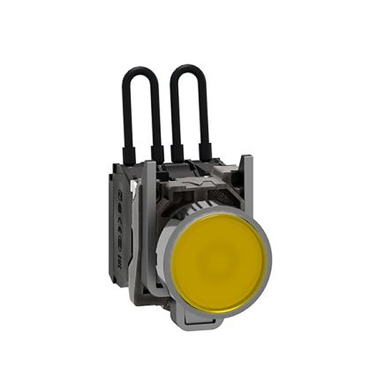 Schneider Electric, Harmony XB4 Amber Pilot Light, 22.5 mm Cutout, IP67, IP69, IP69K, IP66, 24V