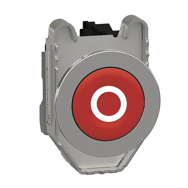 Schneider Electric Harmony XB4 Series Push Button Switch, Spring Return, Panel, 30 mm Cutout, SPST, Red LED, IP66, IP67,