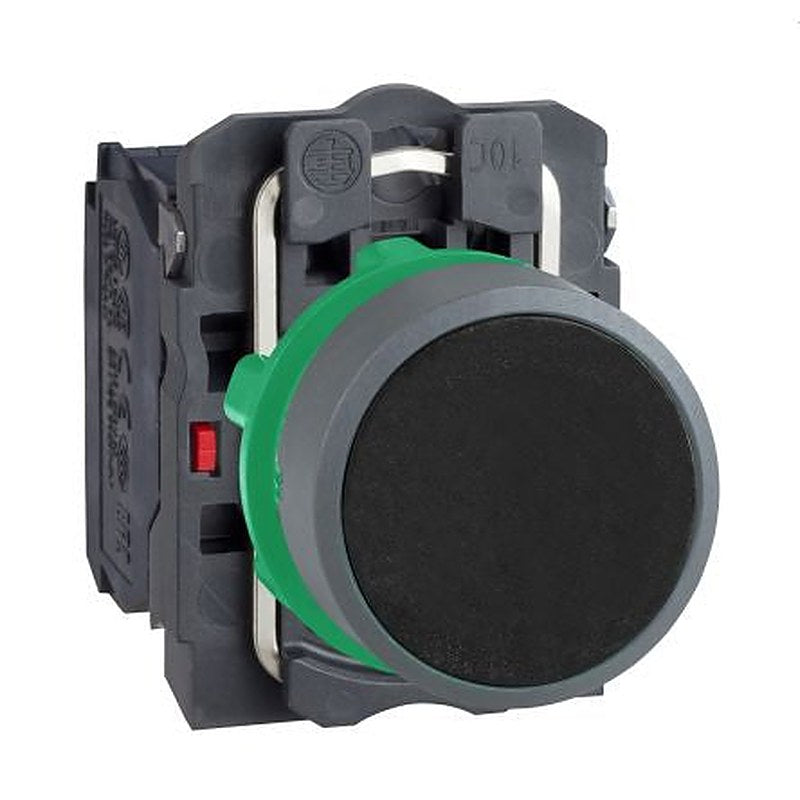 Schneider Electric Harmony Series Push Button Switch, Spring Return, Panel, 22 mm Cutout, SPDT, IP66, IP67, 600 V dc 240