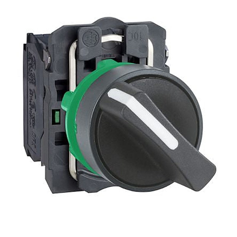 Schneider Electric Selector Switch Selector Switch - (2 NO) 22.5 mm Cutout Diameter 2 Positions