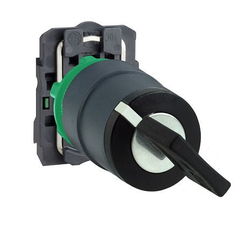 Schneider Electric Key, Stay Put Selector Switch - (1 NO) 22 mm Cutout Diameter 2 Positions
