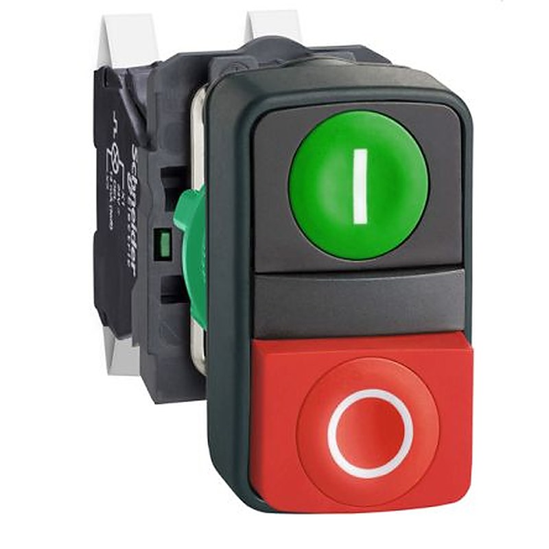Schneider Electric Harmony Series Push Button Switch, 1 NO/1 NC, IP66, IP67, IP69, IP69K