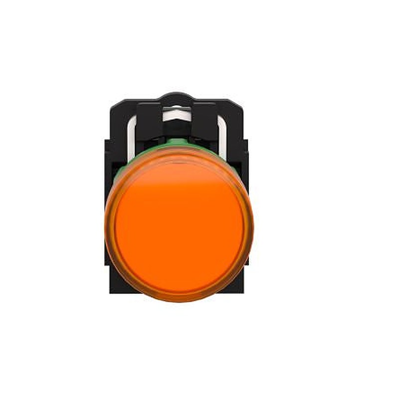 Schneider Electric, Harmony, Panel Mount Orange LED Pilot Light, 22 mm Cutout, IP66, IP67, Round