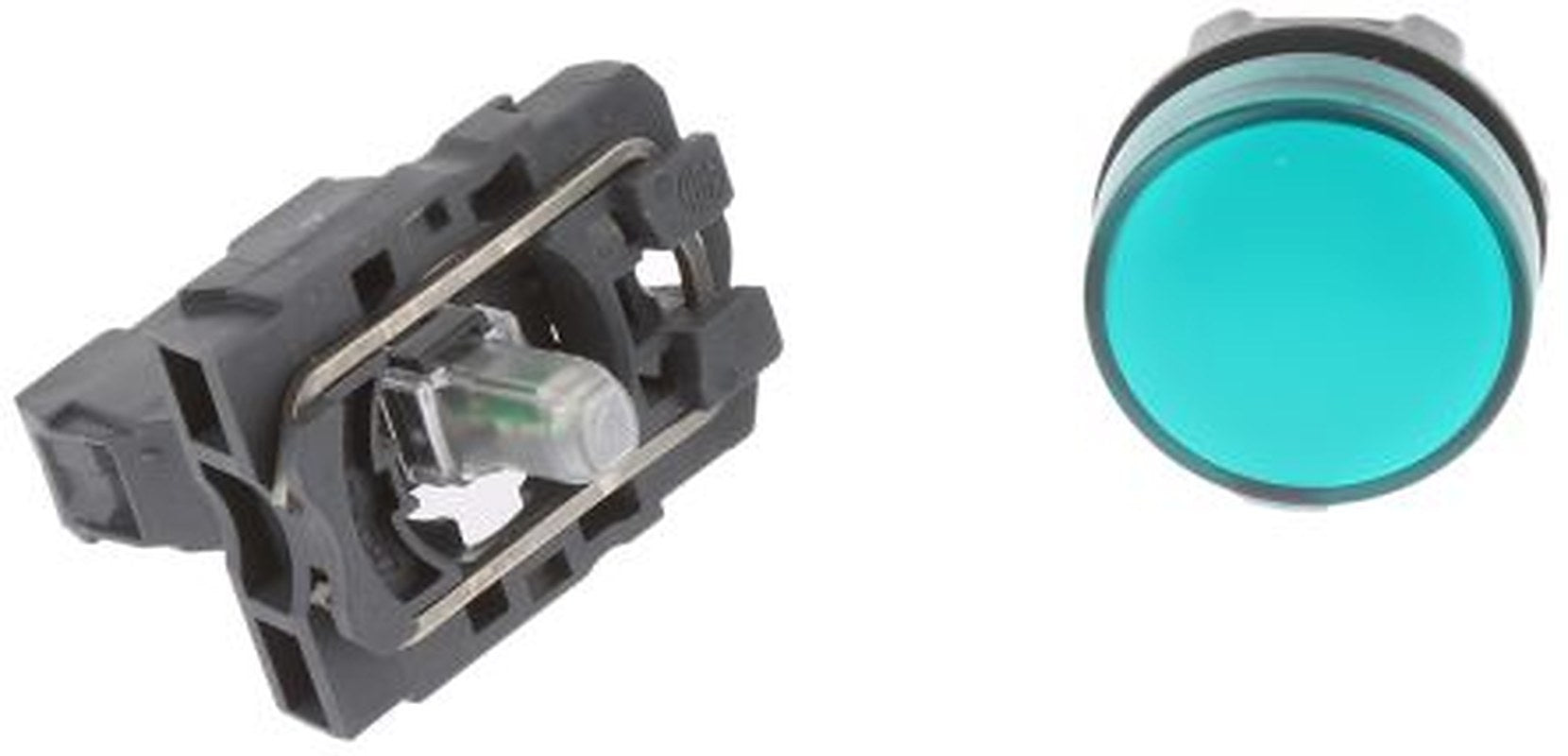 Schneider Electric, Harmony, Panel Mount Green LED Pilot Light, 22 mm Cutout, IP66, IP67, Round
