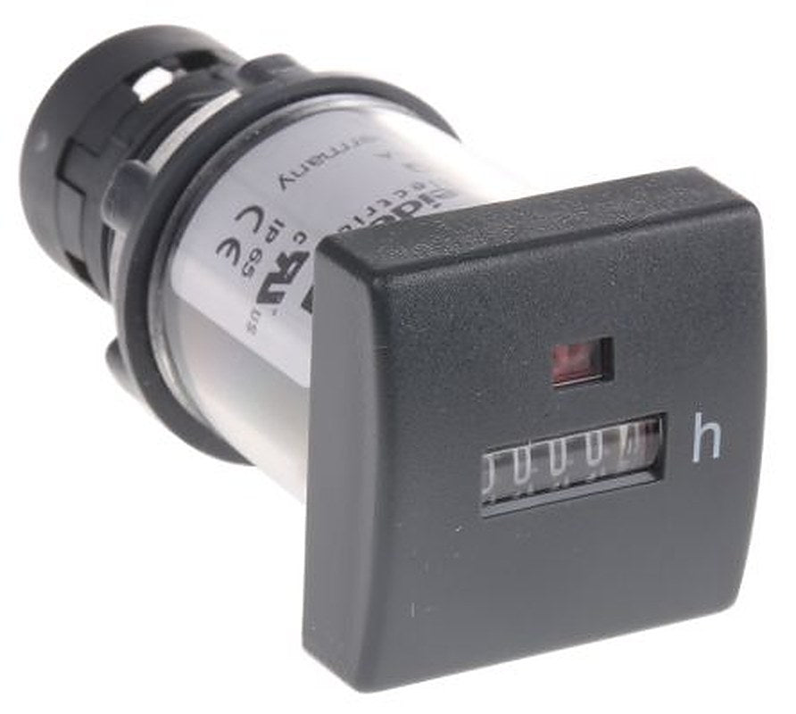 Schneider Electric Harmony Hour Meter, Counter, 5 Digit Mechanical 120V ac