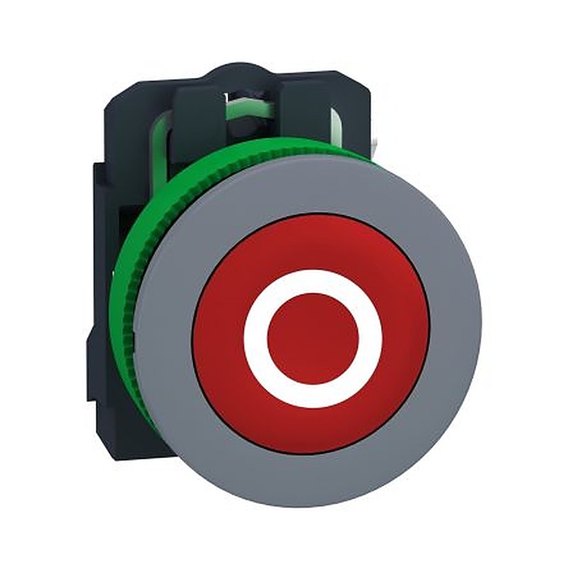 Schneider Electric Harmony Series Push Button Switch, Spring Return, 30.5 mm Cutout, 1 NC, IP66, IP67, 600 V dc 240 V ac