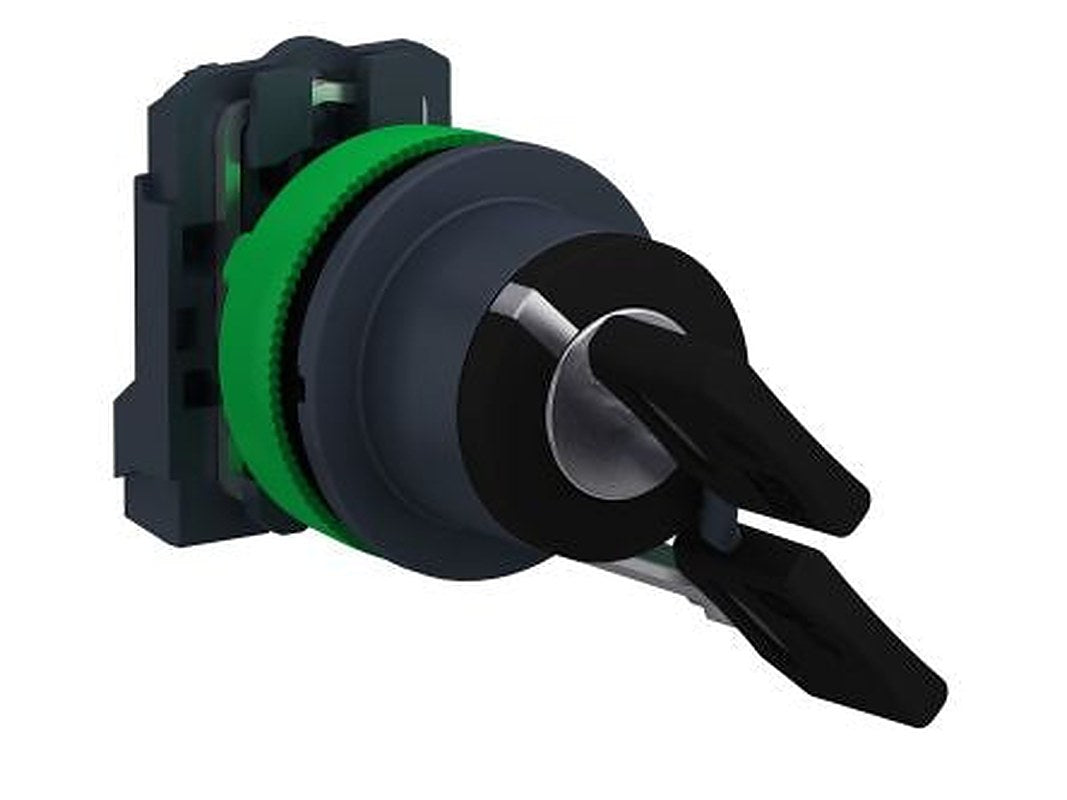 Schneider Electric IP67, IP66, IP69, IP69K Key Switch, SPST 2-Way 455-Key