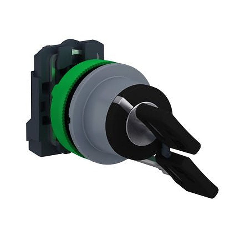 Schneider Electric Selector Switch - (1 NO) 22 mm Cutout Diameter 2 Positions