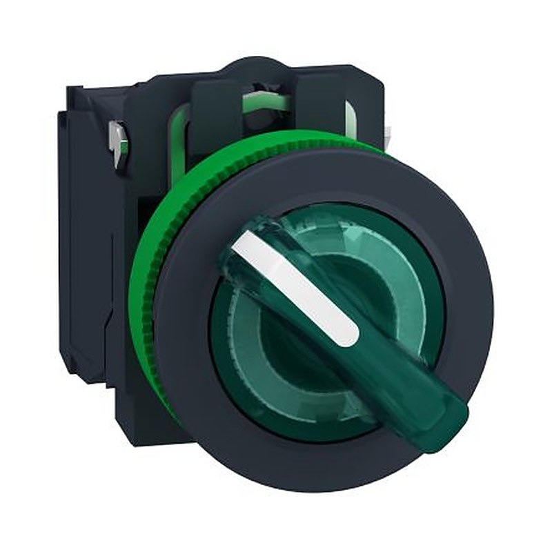Schneider Electric Selector Switch - (SPDT) 30 mm Cutout Diameter Illuminated 2 Positions