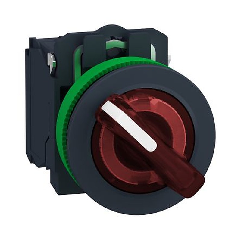 Schneider Electric Selector Switch - (SPDT) 30 mm Cutout Diameter Illuminated 2 Positions
