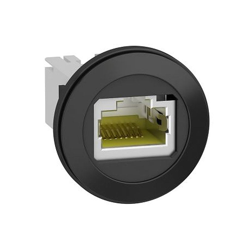 Schneider Electric XB5P Series RJ45 Connector Female, Panel Mount Straight 1 Port