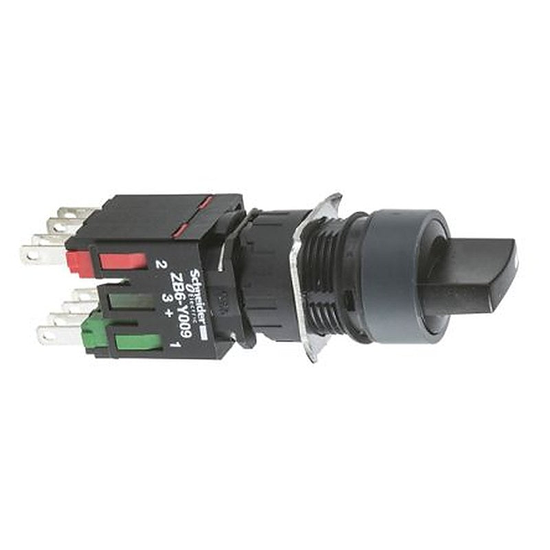 Schneider Electric Selector Switch - 16 mm Cutout Diameter 2 Positions