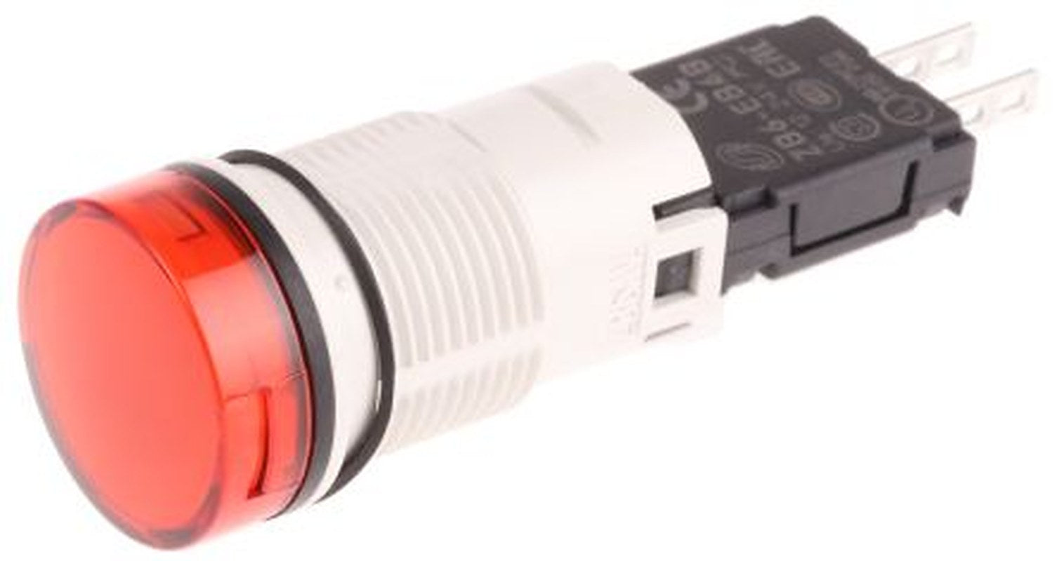 Schneider Electric, Harmony, Panel Mount Red LED Pilot Light, 16 mm Cutout, IP65, Round