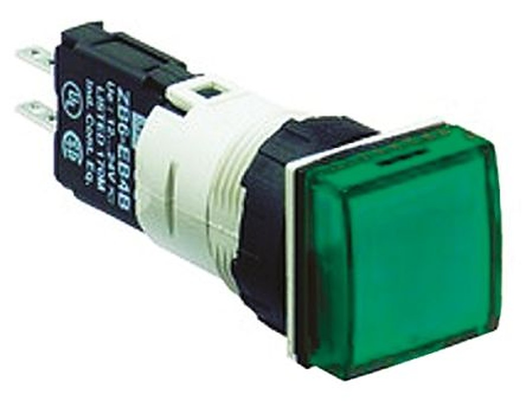 Schneider Electric, Harmony, Panel Mount Green LED Pilot Light, 16 mm Cutout, IP65, Round