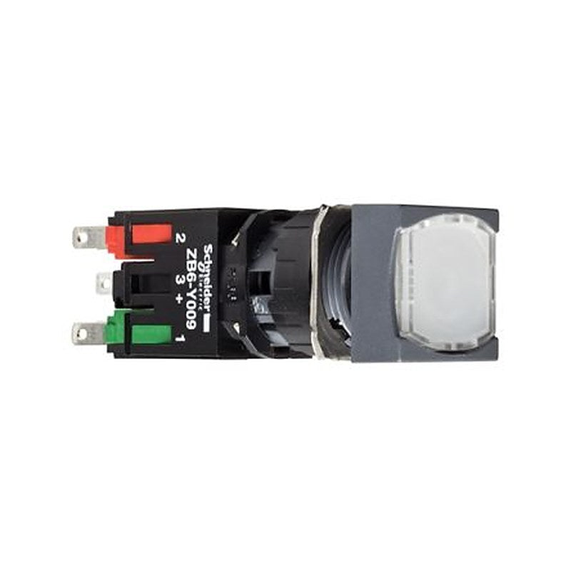Schneider Electric Harmony Series Illuminated Illuminated Push Button, 16 mm Cutout White, IP65